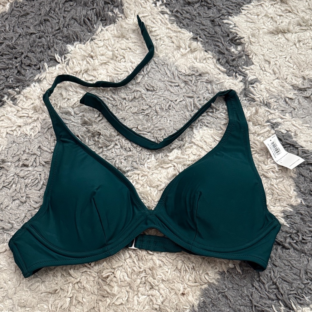 Emerald Green Women's Swim Top